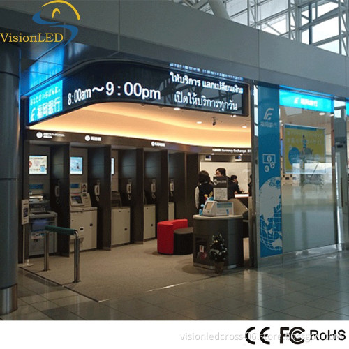Indoor P7.62 Full Color Flexible Led Display For Super Market